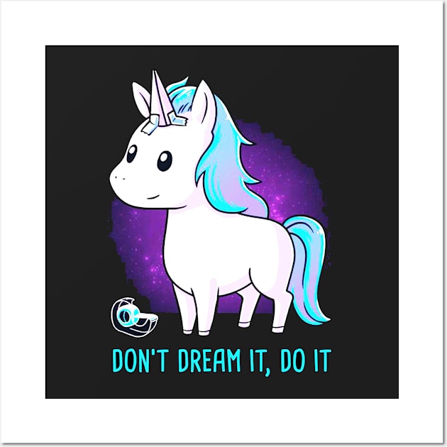 unicorn Wall Art by LazyMice